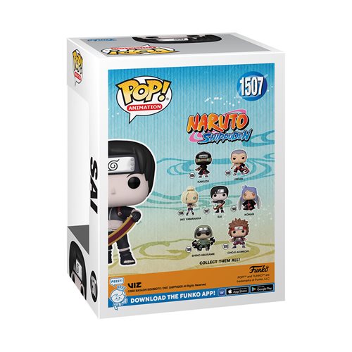 Naruto: Shippuden Sai Funko Pop! Vinyl Figure #1507 - Hyperdrive Collector Zone