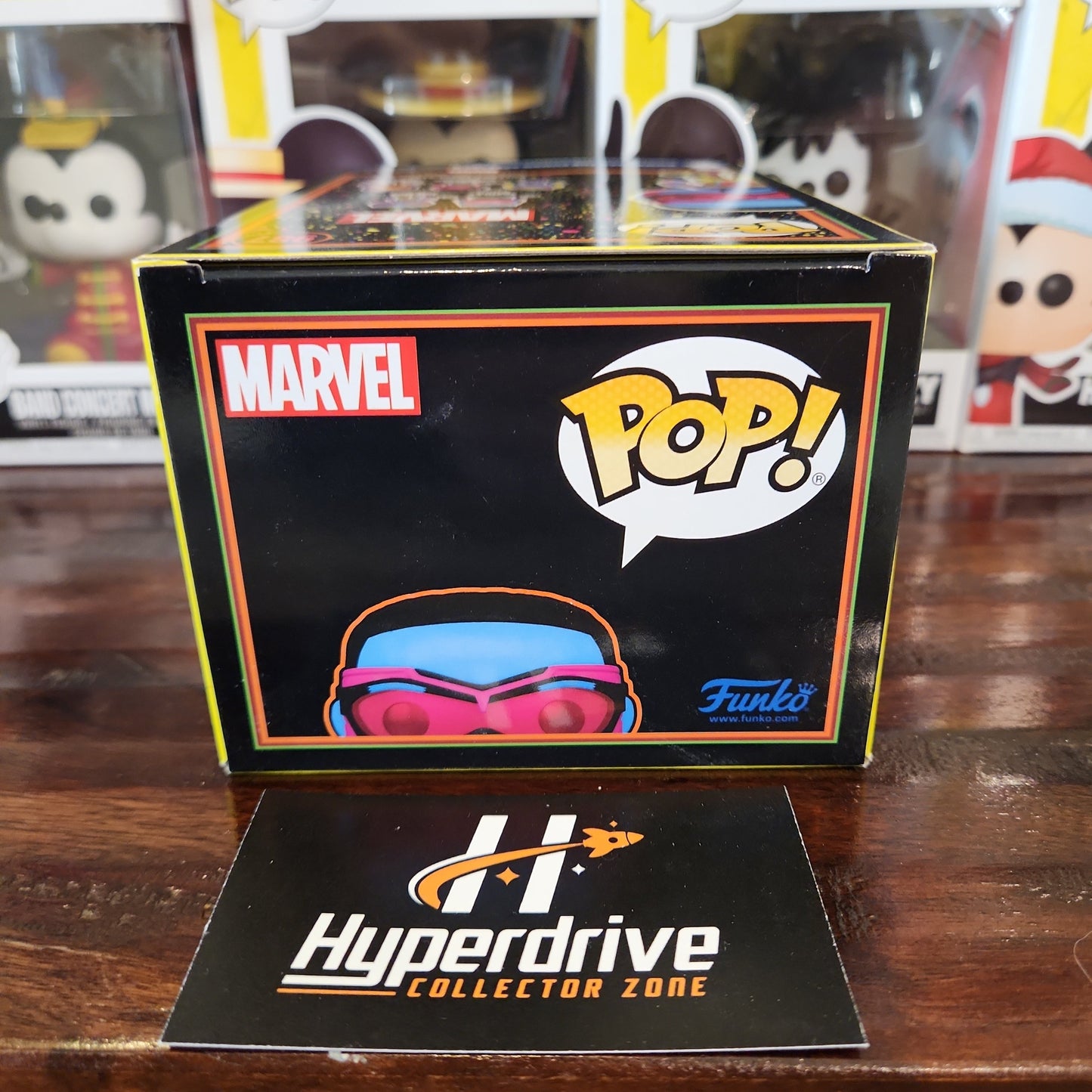 Marvel The Falcon & the Winter Soldier Captain America Blacklight Funko Pop! Vinyl Figure #987 Funko