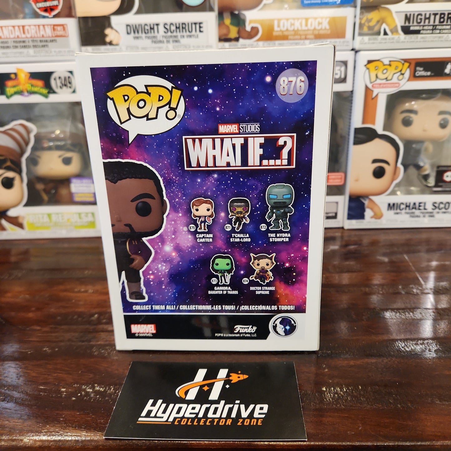 Marvel What If...? T'Challa Star-Lord Funko Pop! Vinyl Figure Exclusive #876 Funko