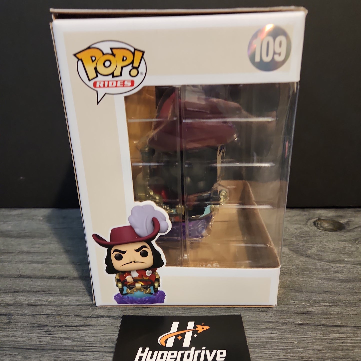 Funko PoP Disney Captain Hook at the Peter Pan's Flight Attraction Funko
