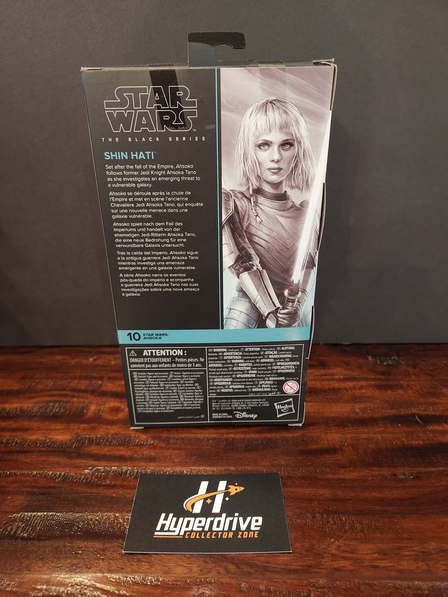 Star Wars: The Black Series Ahsoka Shin Hati (Orange Lightsaber) Hasbro
