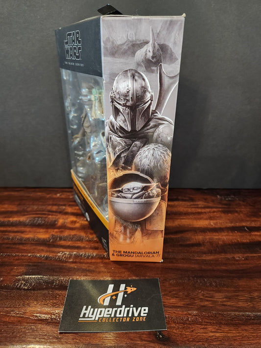 Star Wars: The Black Series The Mandalorian & Grogu (Arvala-7) Hasbro