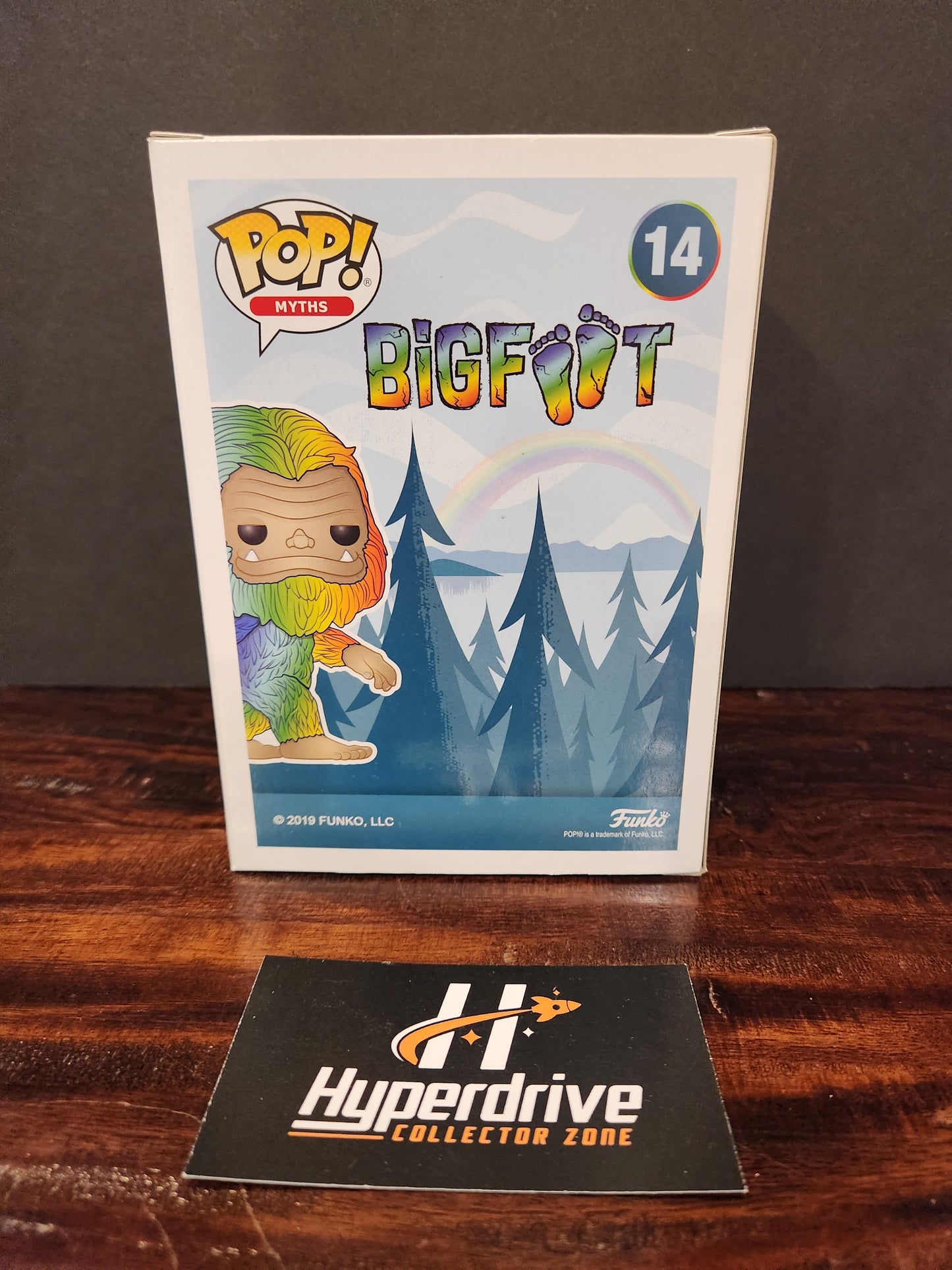 Myths Bigfoot (Rainbow) Funko PoP! Vinyl Figure Funko
