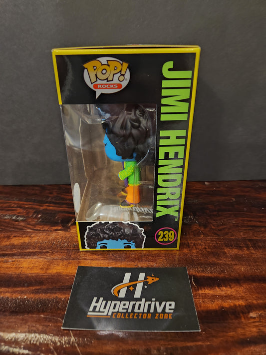 Rocks Jimi Hendrix Funko PoP! Vinyl Figure Blacklight Exclusive Funko