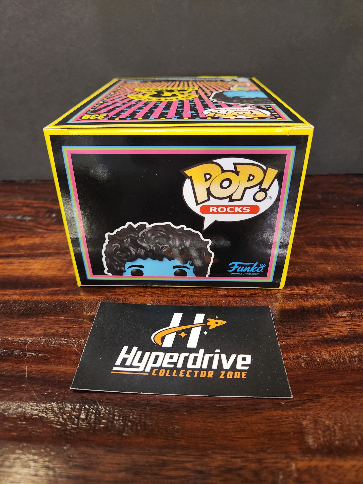 Rocks Jimi Hendrix Funko PoP! Vinyl Figure Blacklight Exclusive Funko