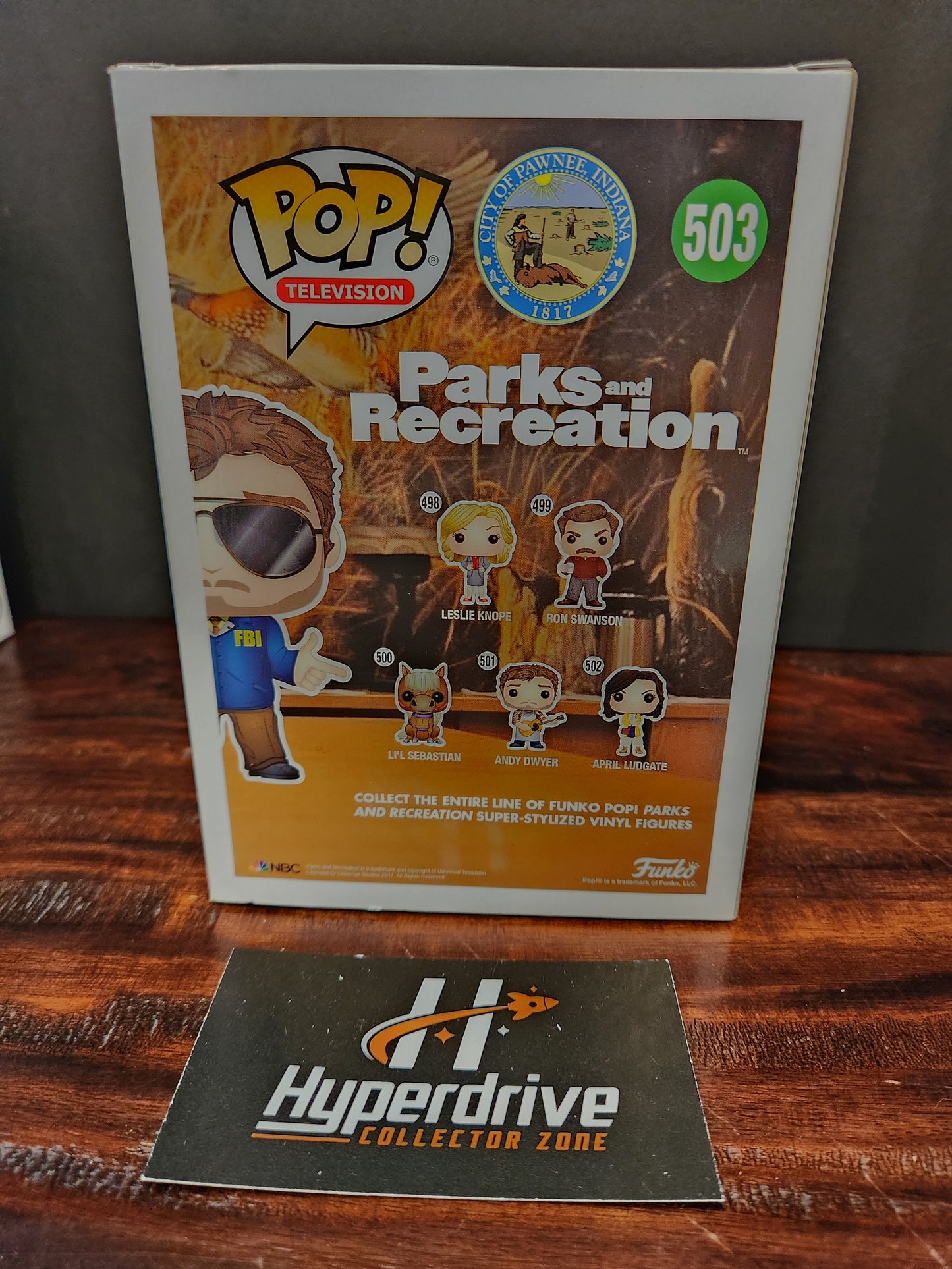 Parks and Recreation Bert Macklin Funko PoP! Vinyl Figure Exclusive Funko