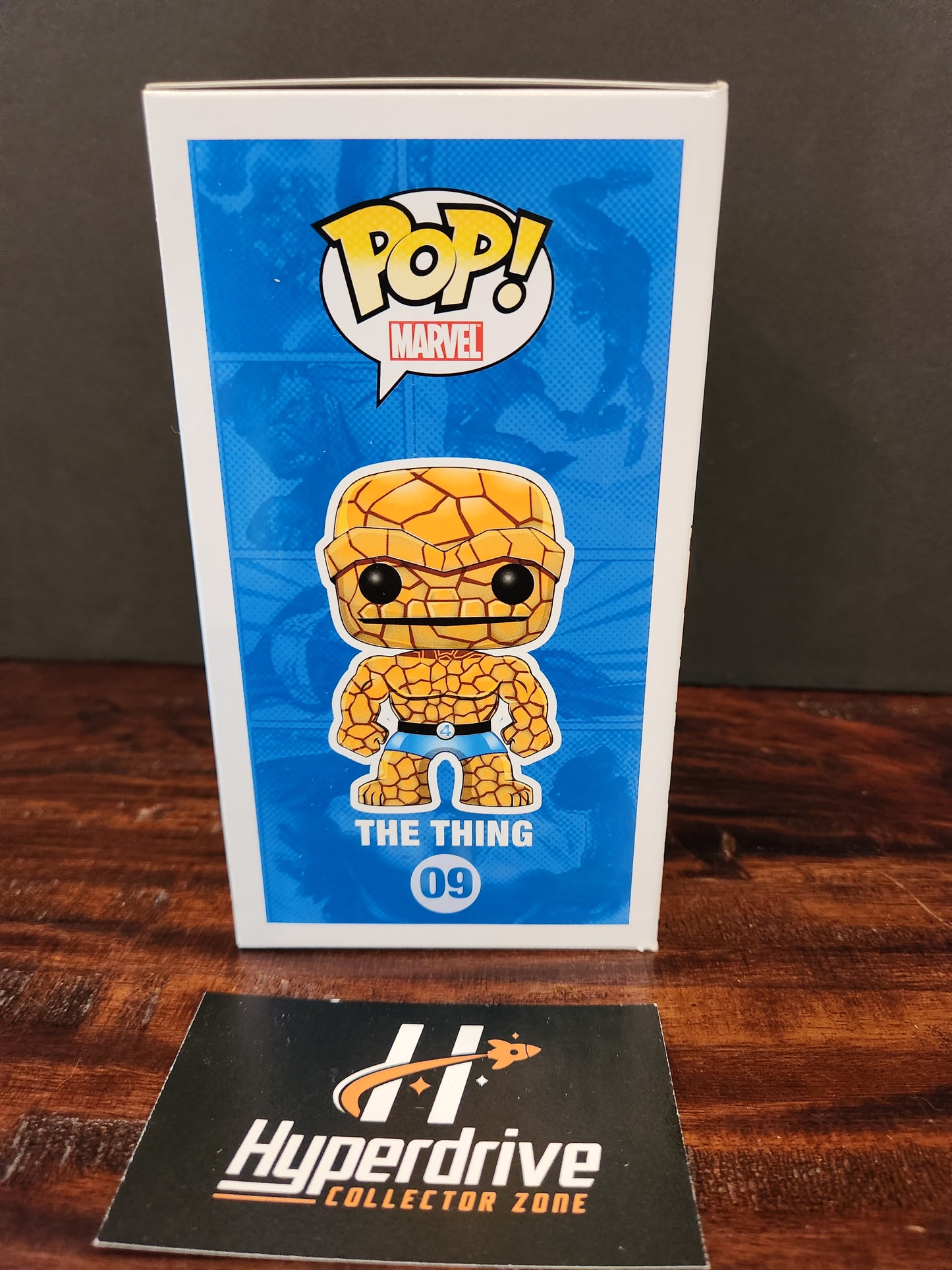 Marvel The Thing (Black & White) Funko PoP! Vinyl Figure #09 Gemini Collectibles Exclusive Funko