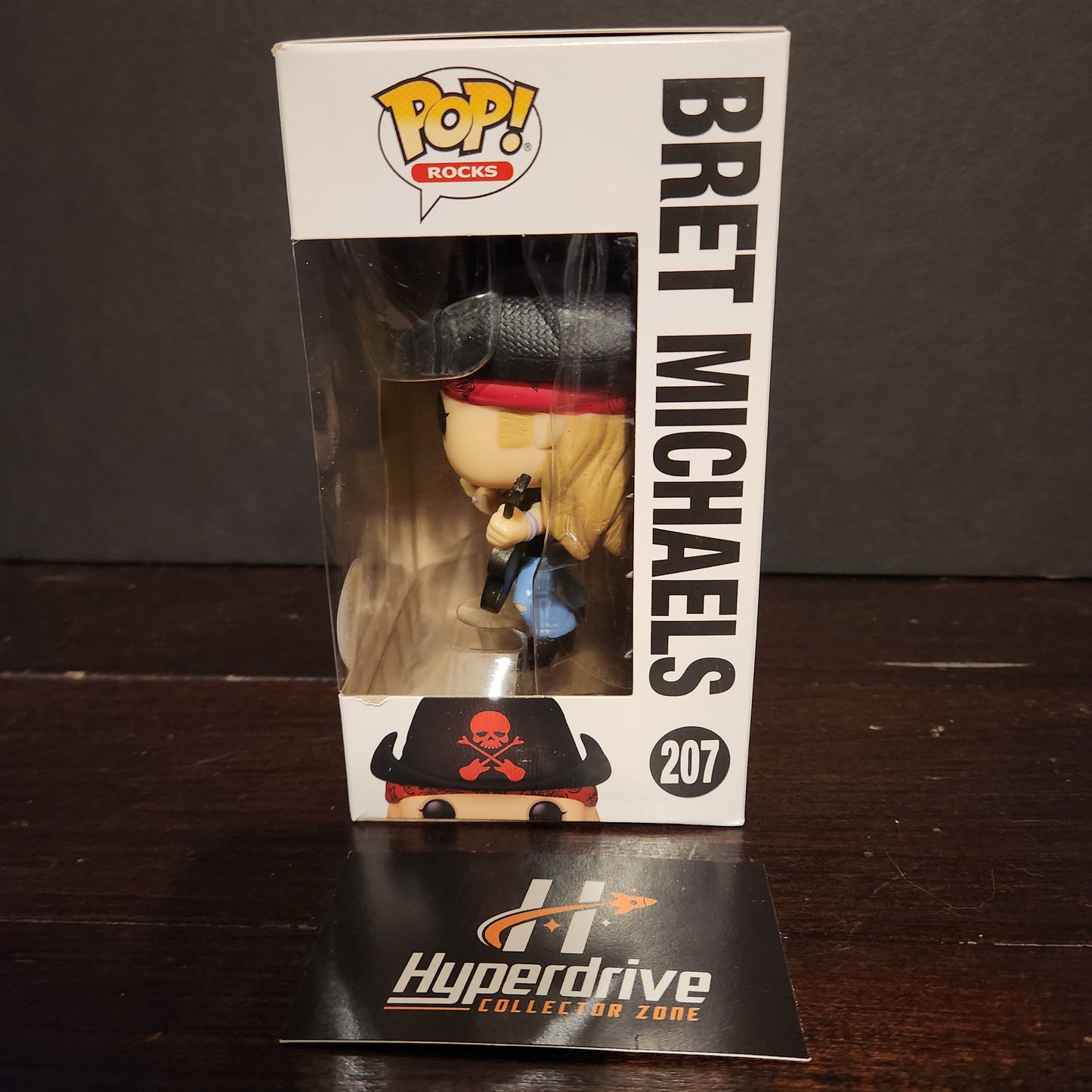 Rocks Bret Michaels CHASE Funko PoP Vinyl Figure #207 Funko