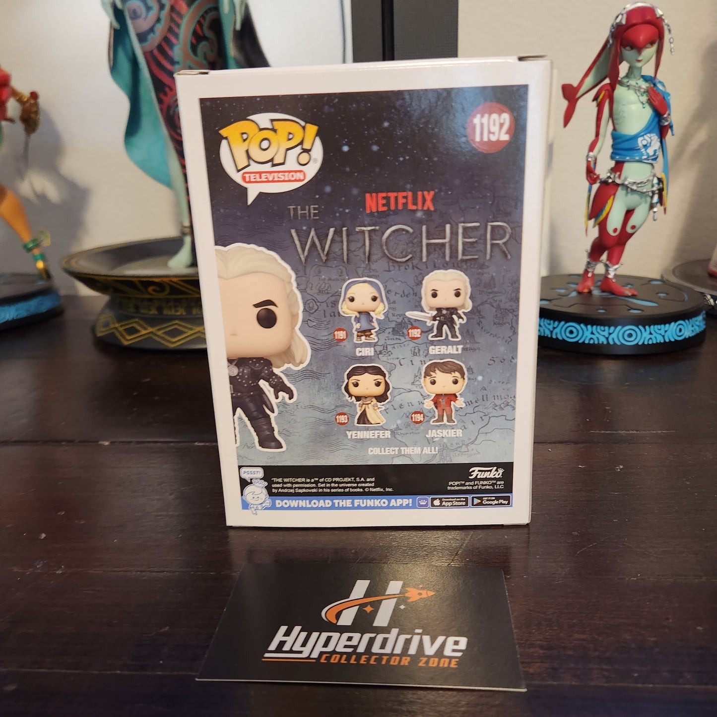 Netflix The Witcher Geralt CHASE Funko PoP! Vinyl Figure #1192