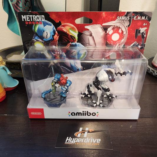 Nintendo Amiibo Metroid Dread Samus & E.M.M.I. 2-pack Nintendo