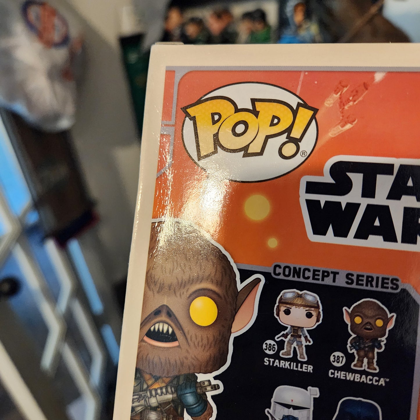 Star Wars Concept Series Chewbacca 2020 Celebration Funko PoP! Vinyl Figure #387 Funko