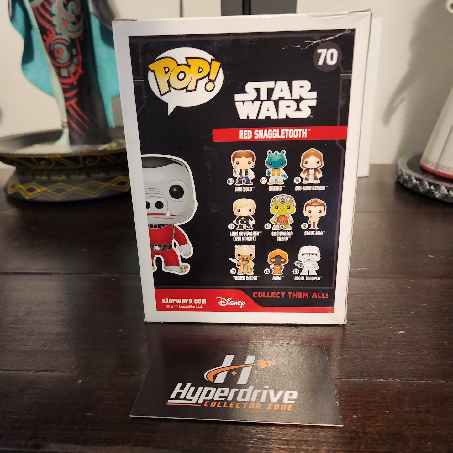 Star Wars Red Snaggletooth Exclusive Funko PoP! Vinyl Figure #70 Funko