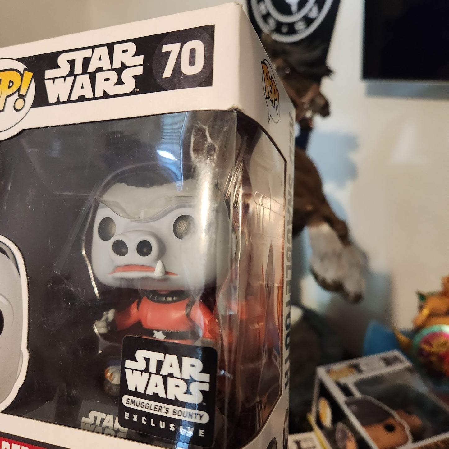 Star Wars Red Snaggletooth Exclusive Funko PoP! Vinyl Figure #70 Funko