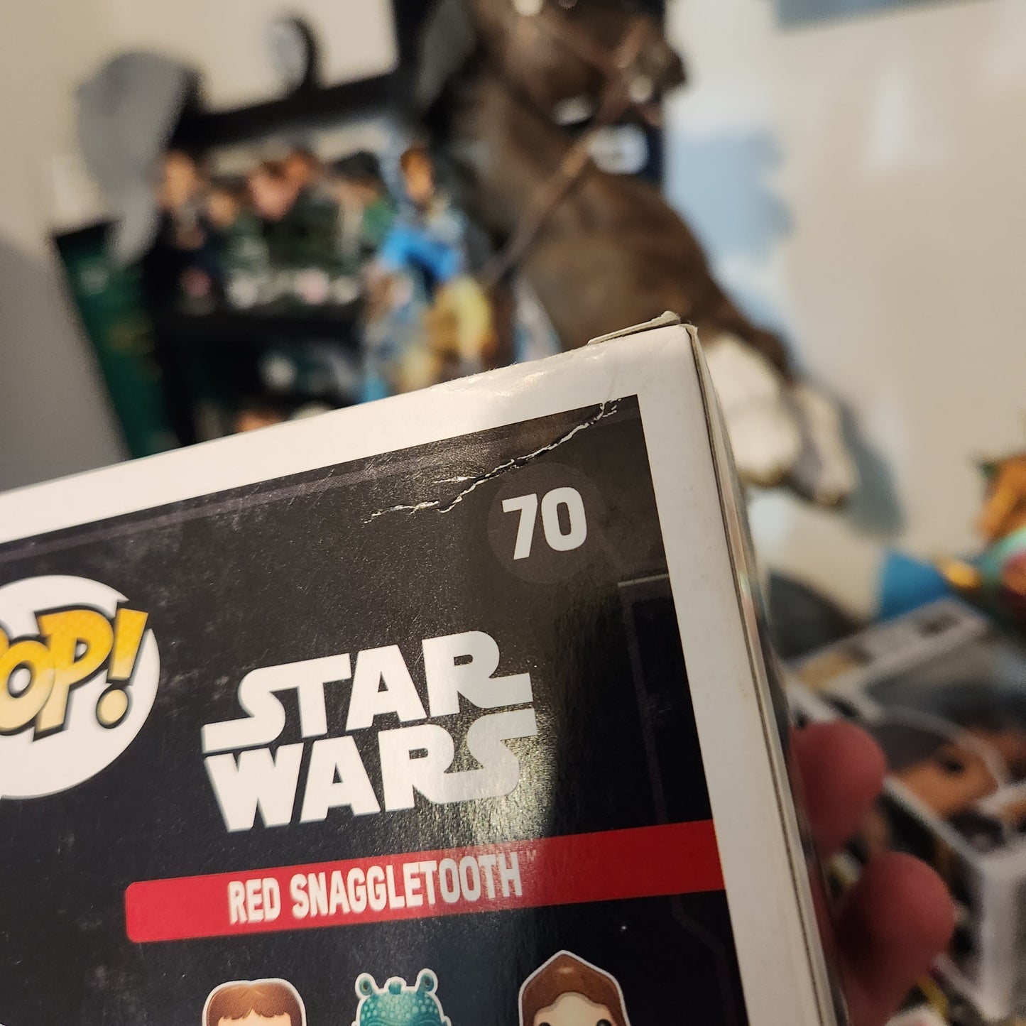 Star Wars Red Snaggletooth Exclusive Funko PoP! Vinyl Figure #70 Funko