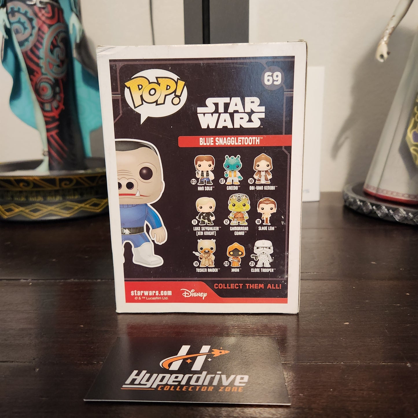 Star Wars Blue Snaggletooth Exclusive Funko PoP! Vinyl Figure #69 Funko
