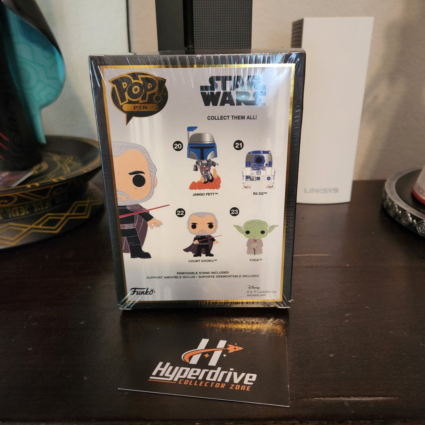 Star Wars Count Dooku Funko PoP Pin Funko