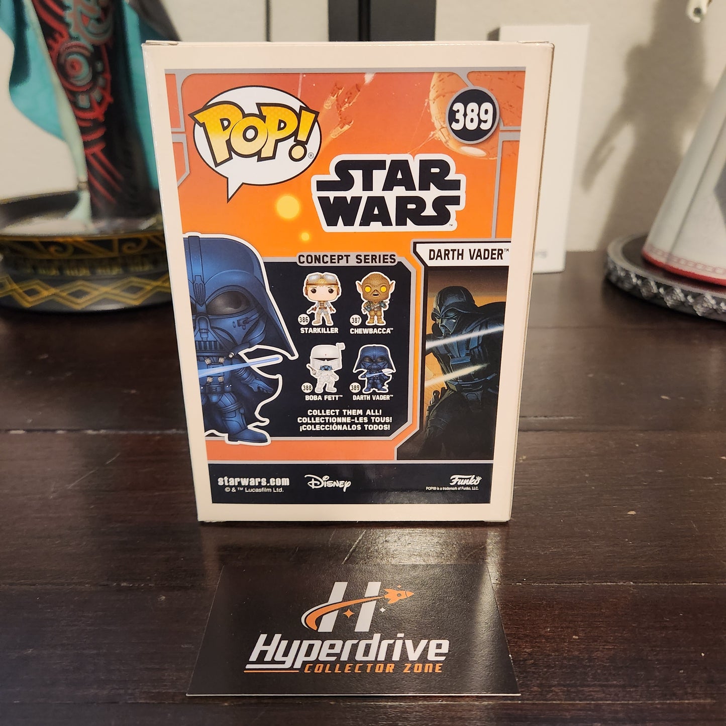 Star Wars Concept Series Darth Vader Funko PoP Vinyl Figure #389 Celebration Exclusive Funko