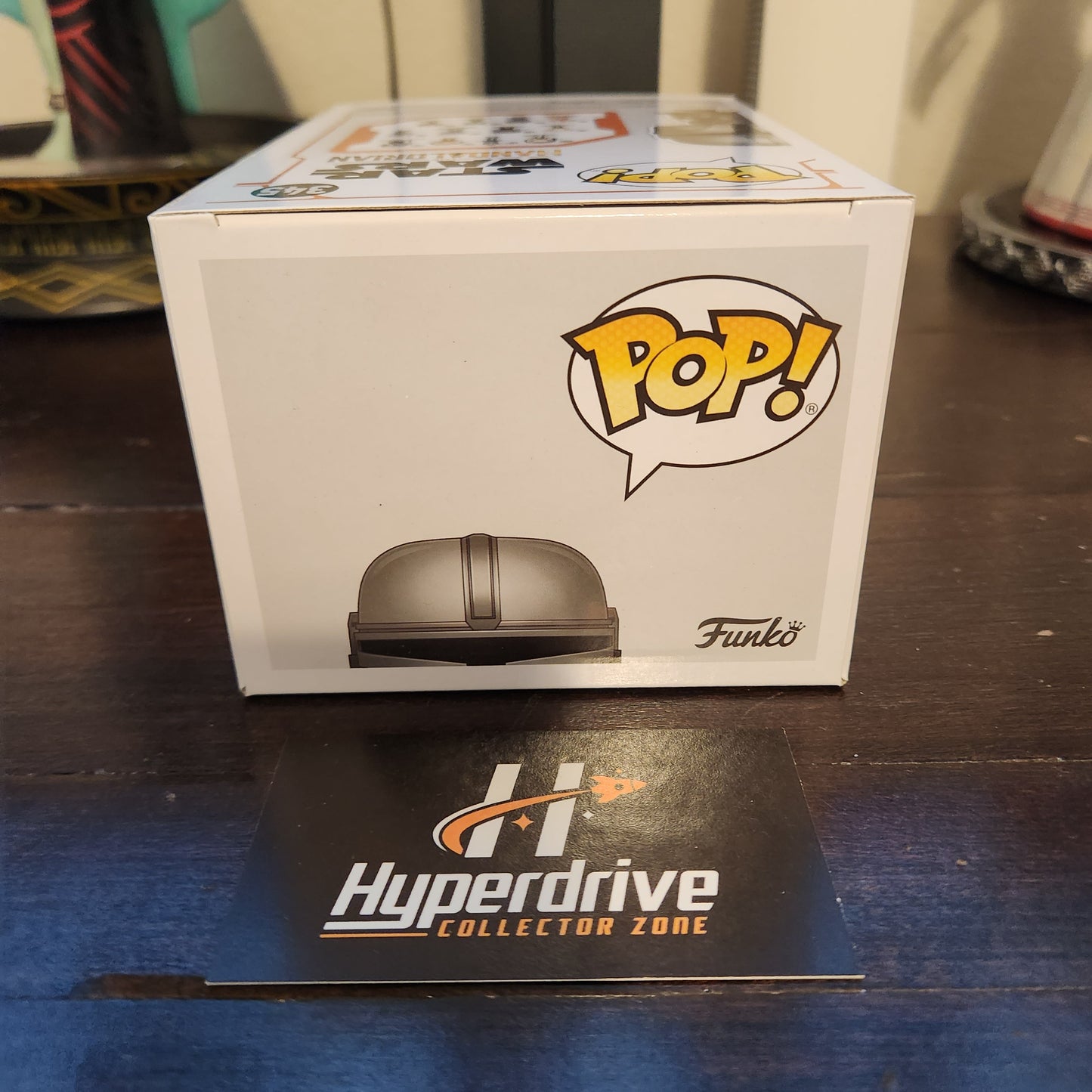 Star Wars The Mandalorian Chrome Funko PoP Vinyl Figure #345 Exclusive Funko