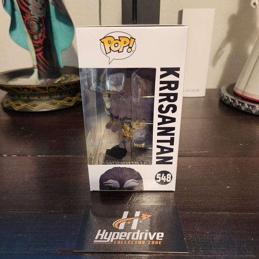 Star Wars The Mandalorian Krrsantan Flocked Funko PoP Vinyl Figure #548 Exclusive Funko