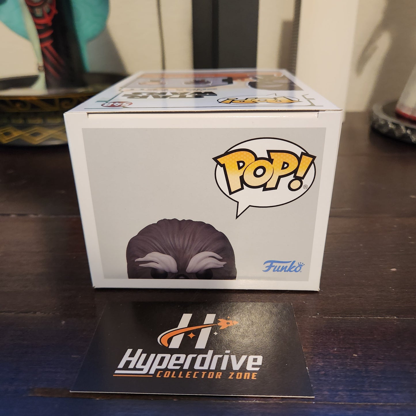 Star Wars The Mandalorian Krrsantan Flocked Funko PoP Vinyl Figure #548 Exclusive Funko