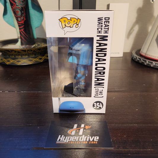 Star Wars Death Watch Mandalorian (Two Stripes) Funko PoP Vinyl Figure #354 Exclusive Funko