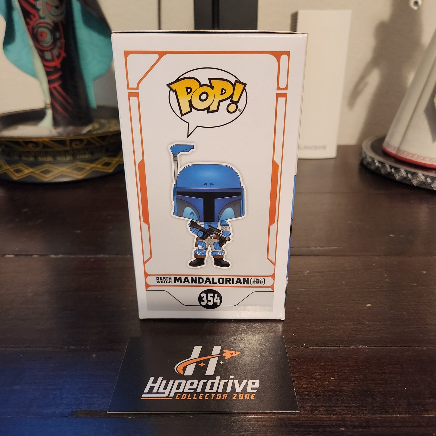 Star Wars Death Watch Mandalorian (Two Stripes) Funko PoP Vinyl Figure #354 Exclusive Funko
