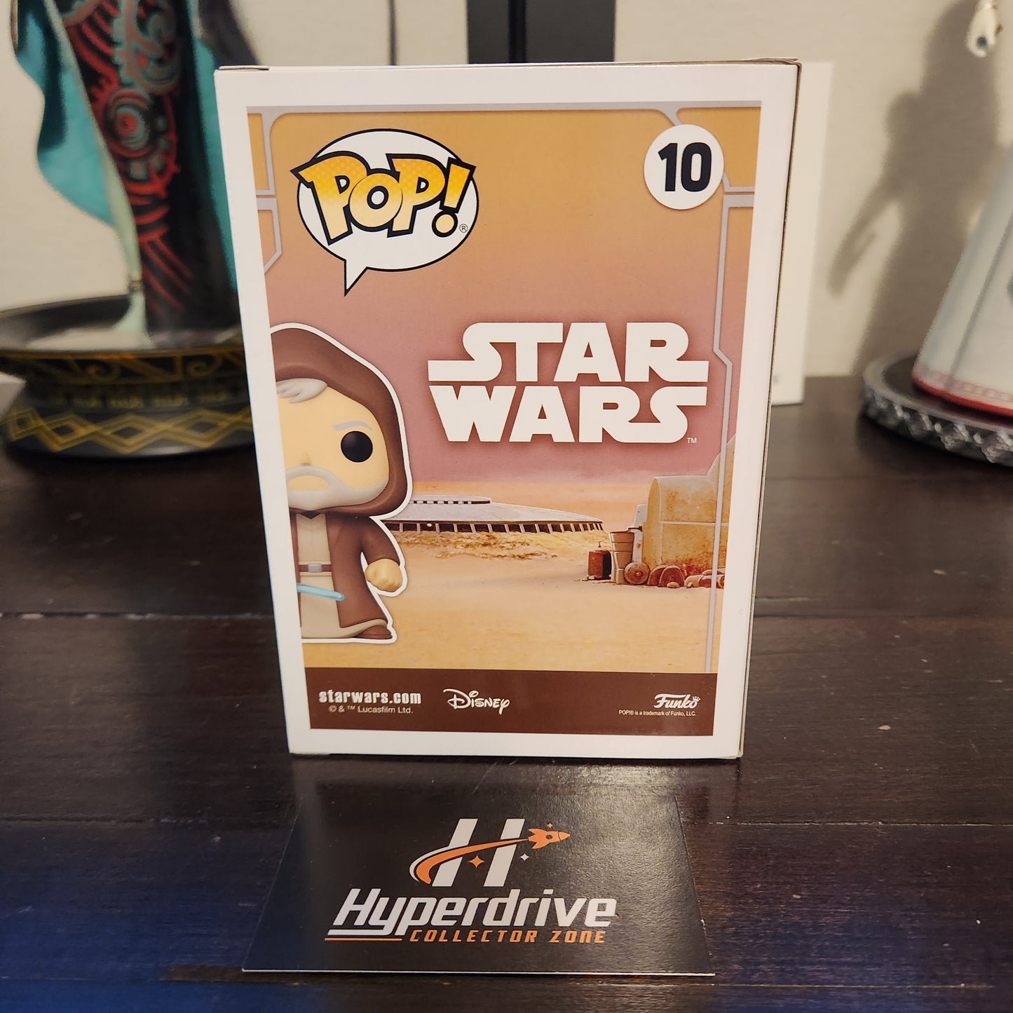 Star Wars Obi-Wan Kenobi (Tatooine) Funko PoP Vinyl Figure #10 Exclusive Funko