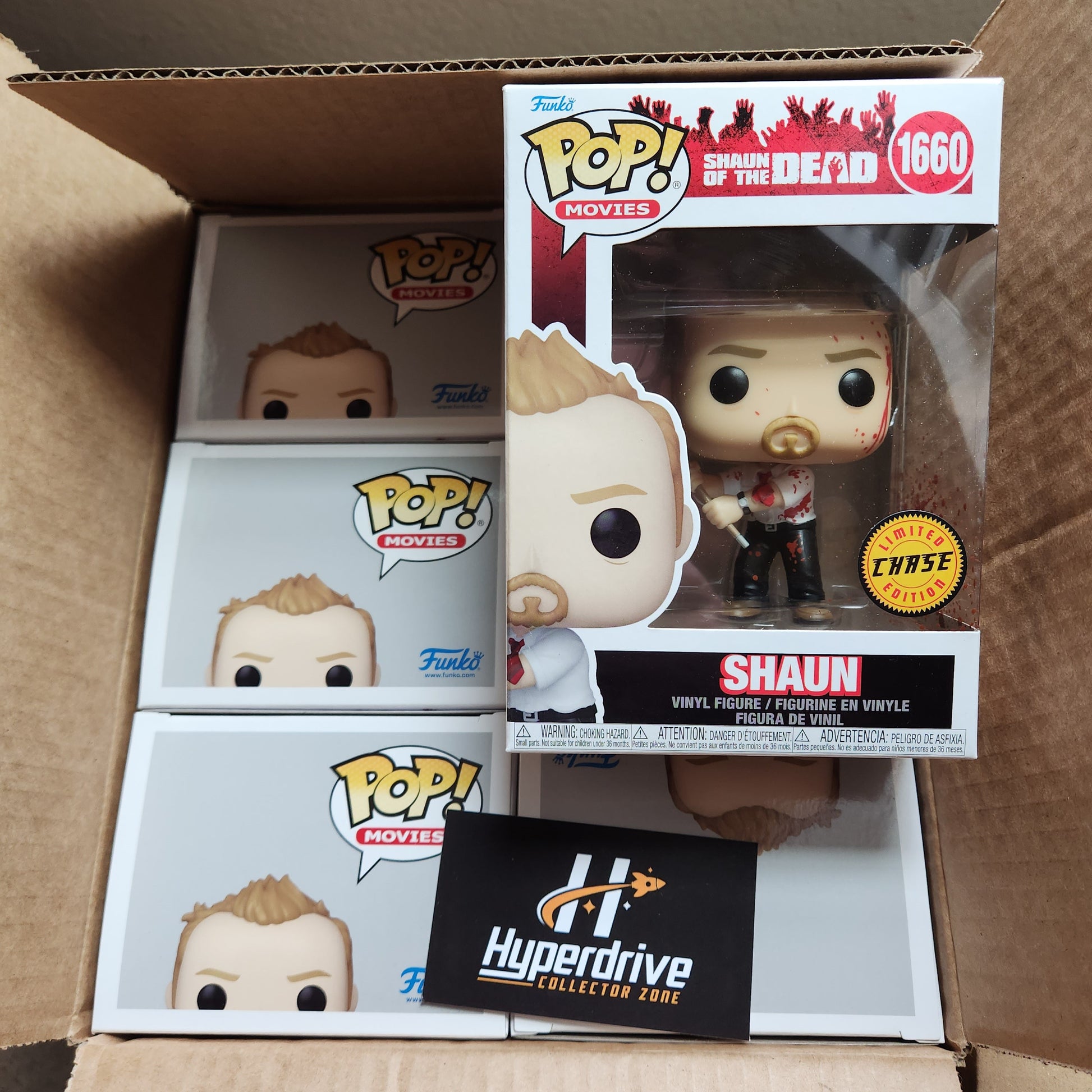 Shaun of the Dead Shaun Funko Pop! Specialty Series FULL CASE w/ CHASE *READ* Funko