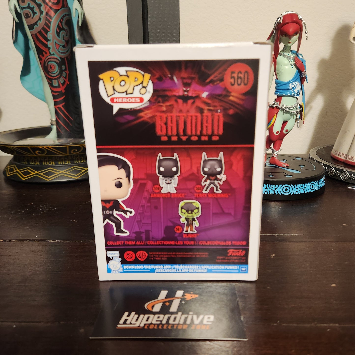 DC Batman Beyond Terry McGinnis Funko Pop Vinyl Figure #560 CHASE Funko