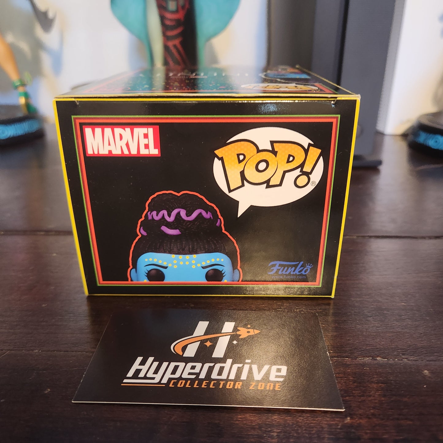 Marvel Black Panther Shuri Blacklight Funko Pop! Vinyl Figure #276 Funko