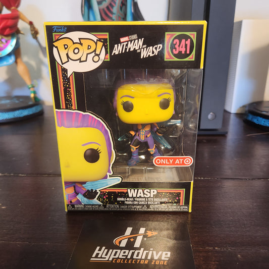 Marvel Ant-Man & the Wasp Wasp Blacklight Funko Pop! Vinyl Figure #341 Funko