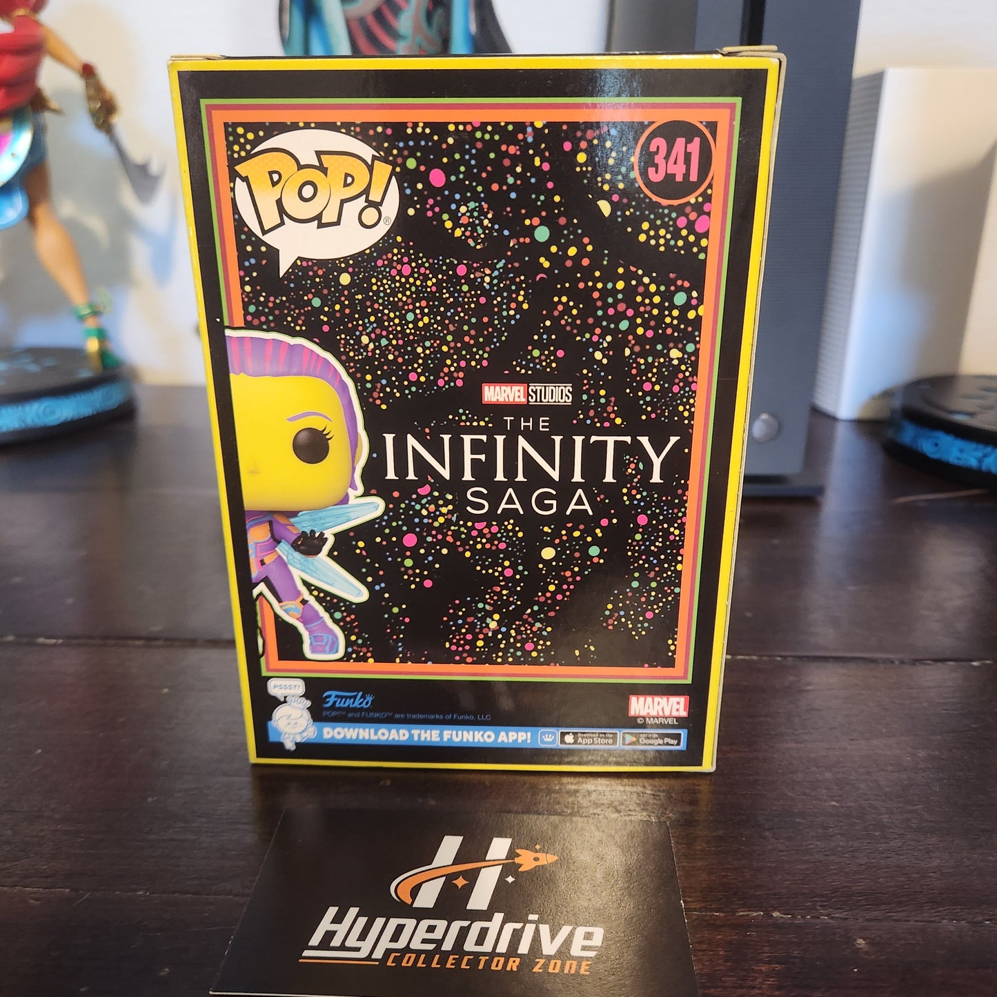 Marvel Ant-Man & the Wasp Wasp Blacklight Funko Pop! Vinyl Figure #341 Funko