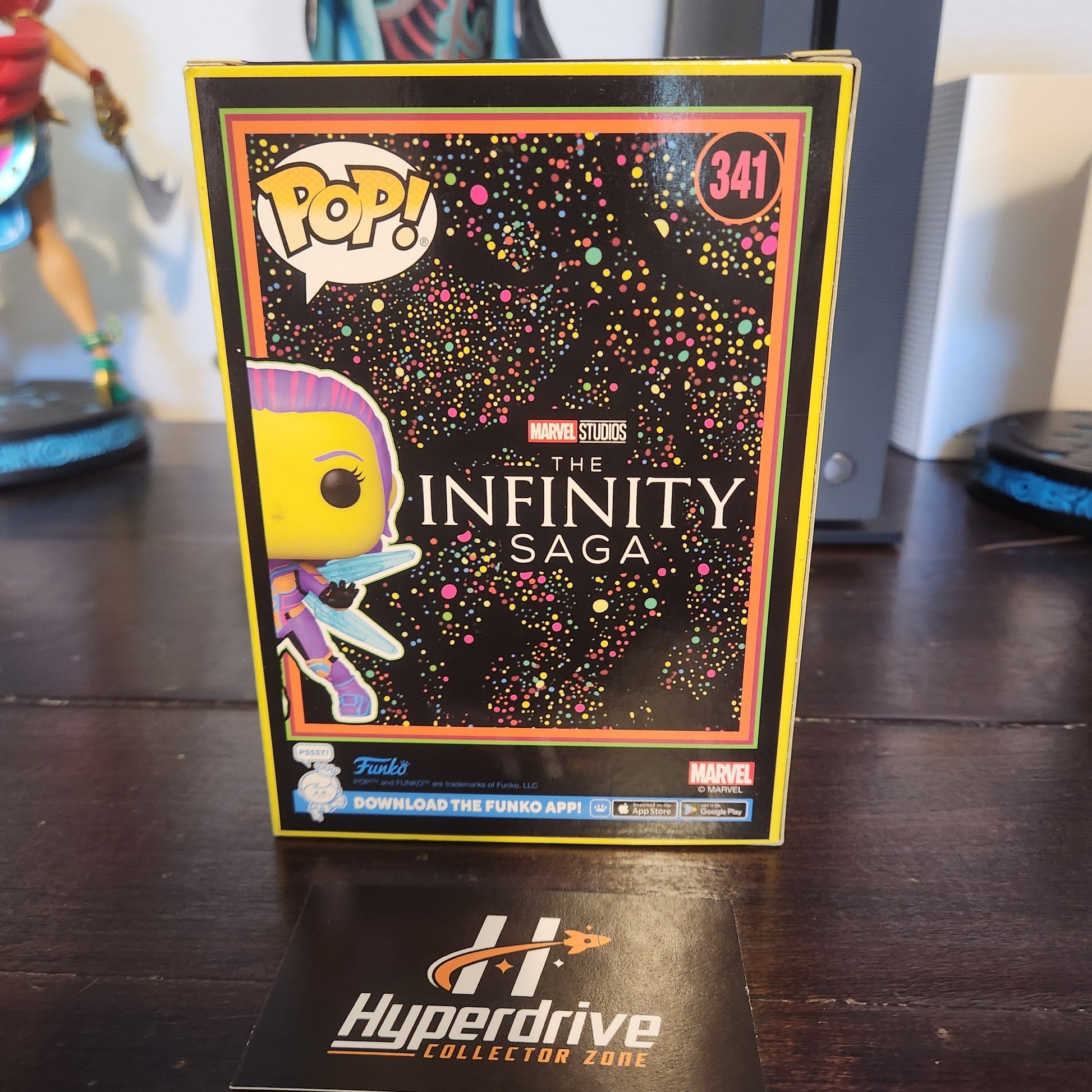 Marvel Ant-Man & the Wasp Wasp Blacklight Funko Pop! Vinyl Figure #341 Funko