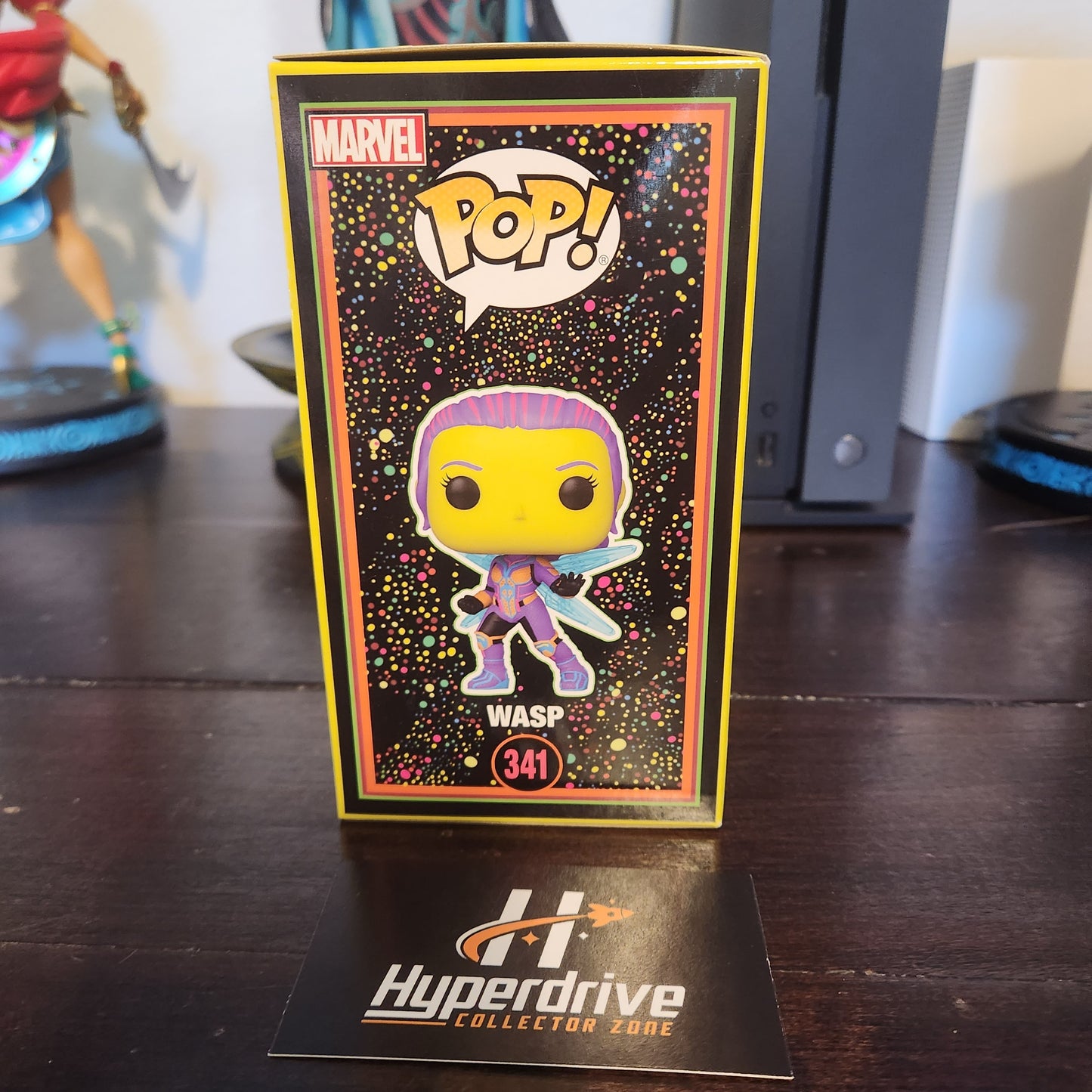 Marvel Ant-Man & the Wasp Wasp Blacklight Funko Pop! Vinyl Figure #341 Funko