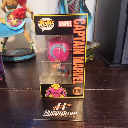 Captain Marvel Blacklight Funko Pop! Vinyl Figure #908 Funko