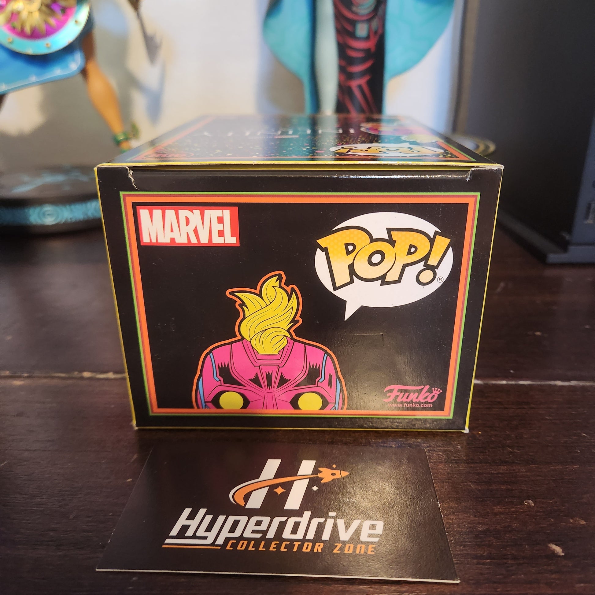 Captain Marvel Blacklight Funko Pop! Vinyl Figure #908 Funko