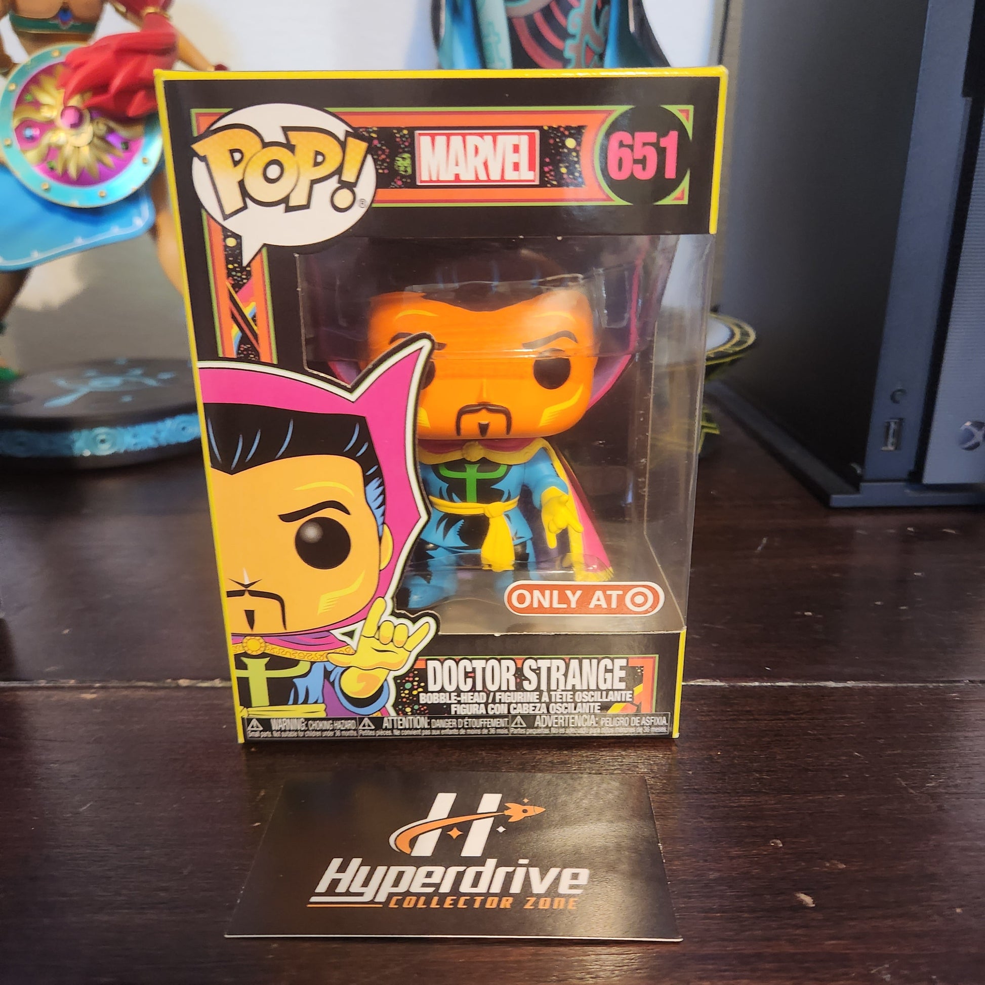 Marvel Doctor Strange Blacklight Funko Pop! Vinyl Figure #651 Funko
