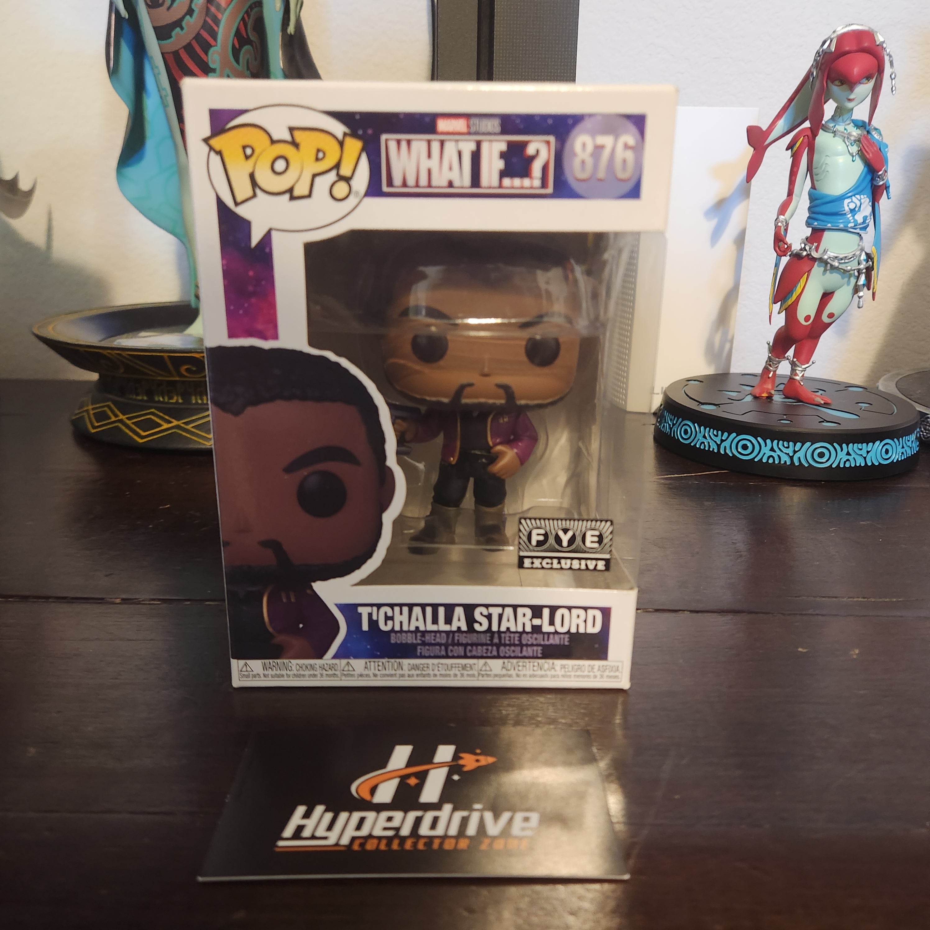 Figurine Pop Marvel What If...? #871 T'challa Star-Lord pas chère