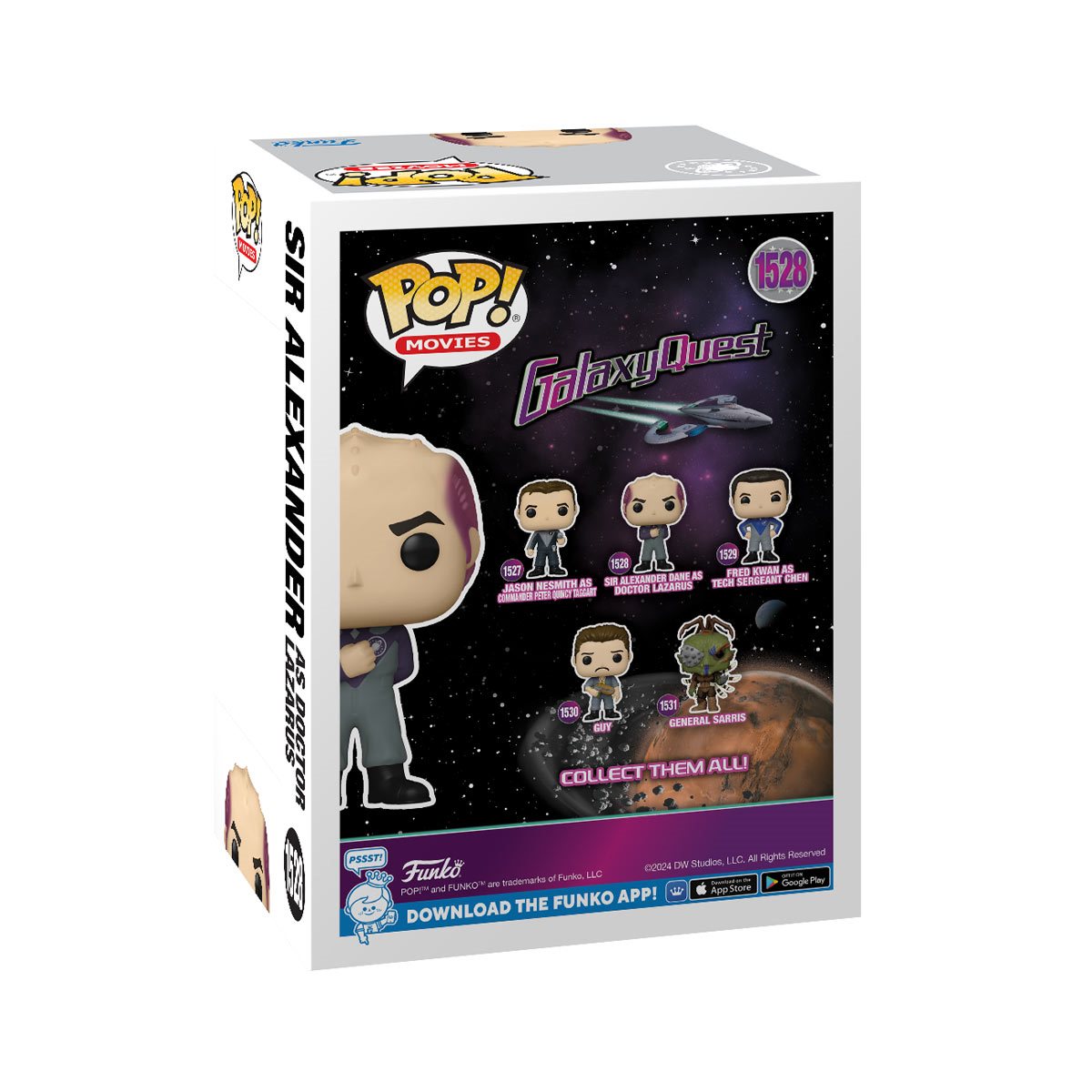 Galaxy Quest Sir Alexander as Doctor Lazarus Funko Pop! Vinyl Figure #1528 Funko