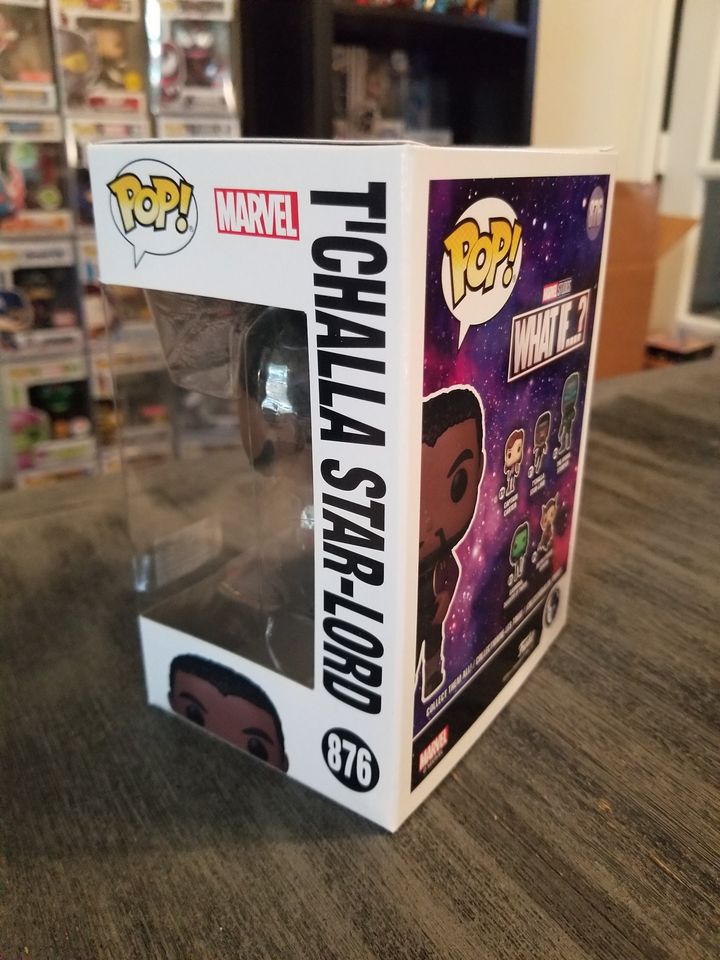 Funko PoP Marvel What If...? T'Challa Star-Lord Exclusive Funko