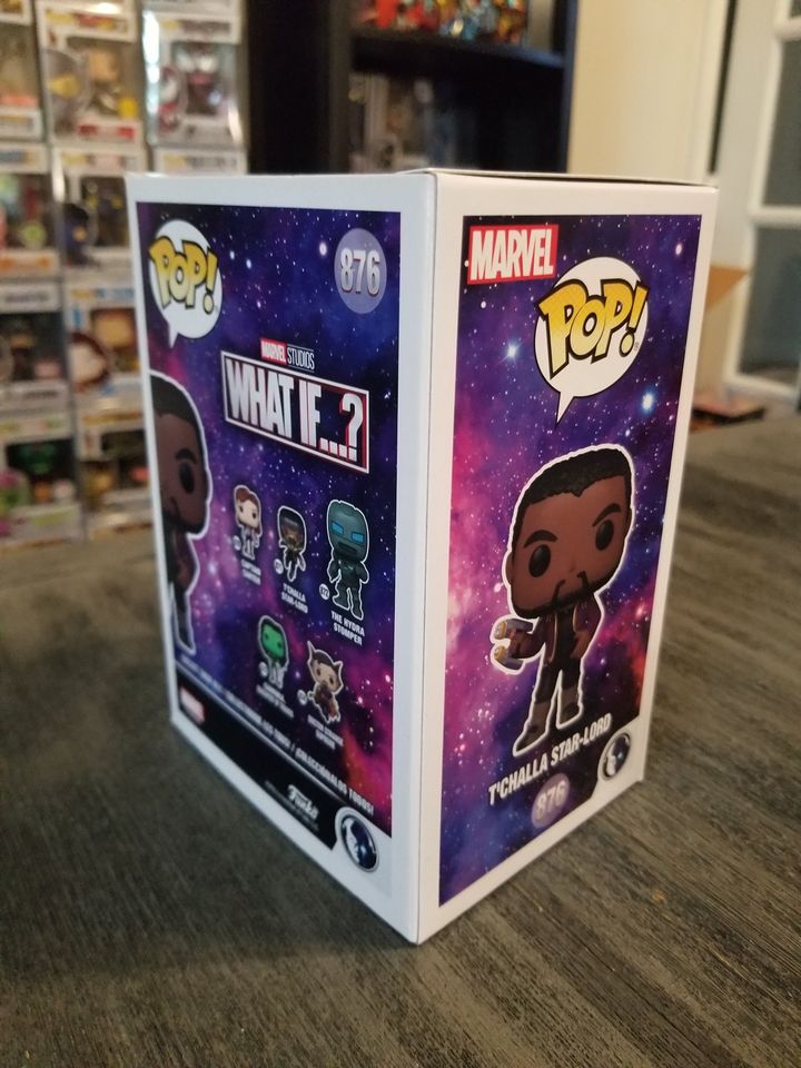 Funko PoP Marvel What If...? T'Challa Star-Lord Exclusive Funko
