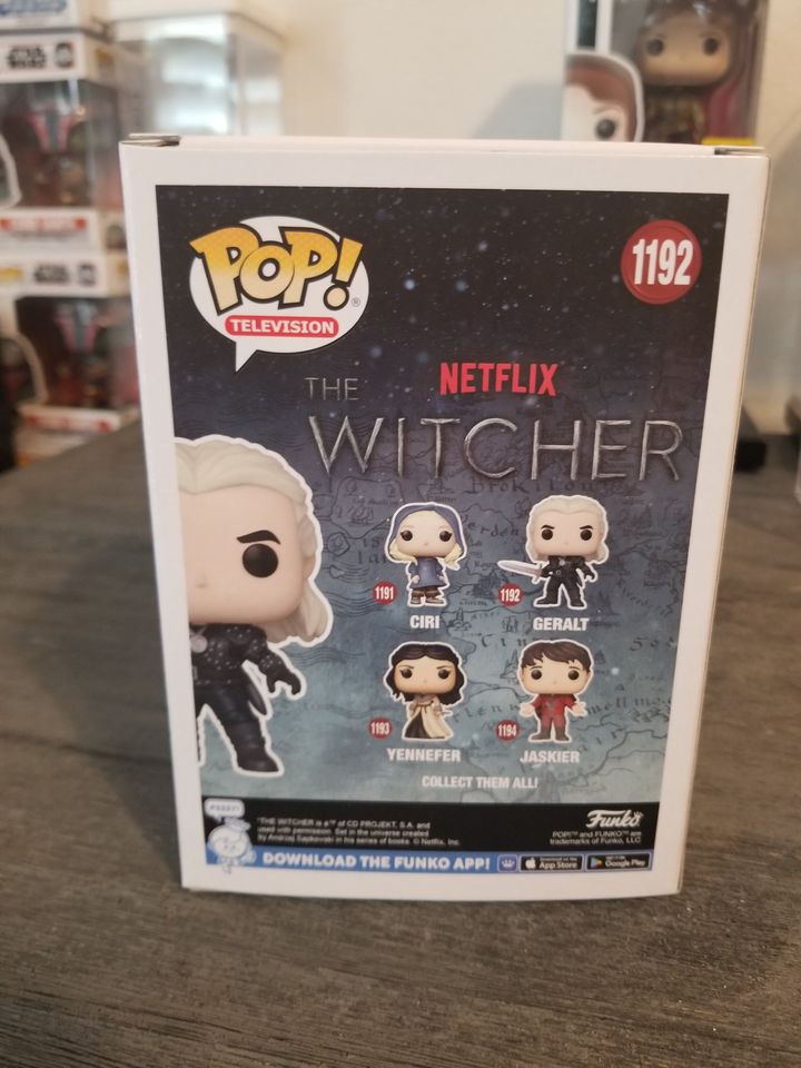 Funko PoP Netflix The Witcher Geralt CHASE Funko