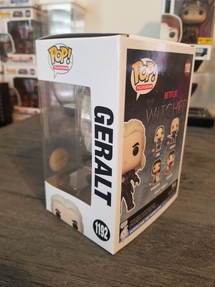 Funko PoP Netflix The Witcher Geralt CHASE Funko