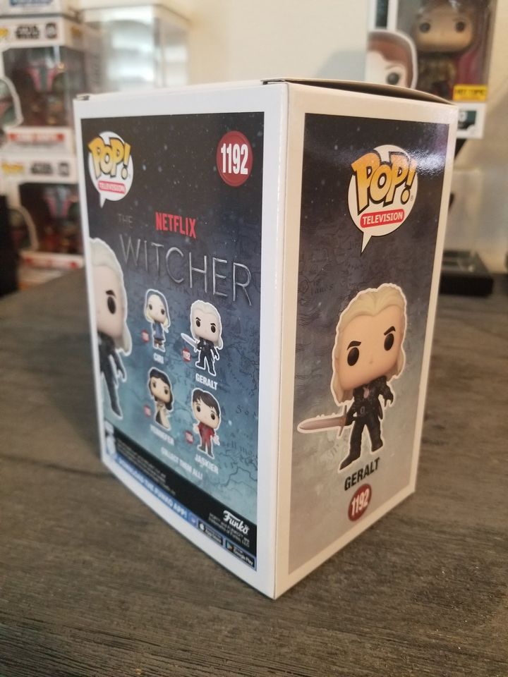 Funko PoP Netflix The Witcher Geralt CHASE Funko