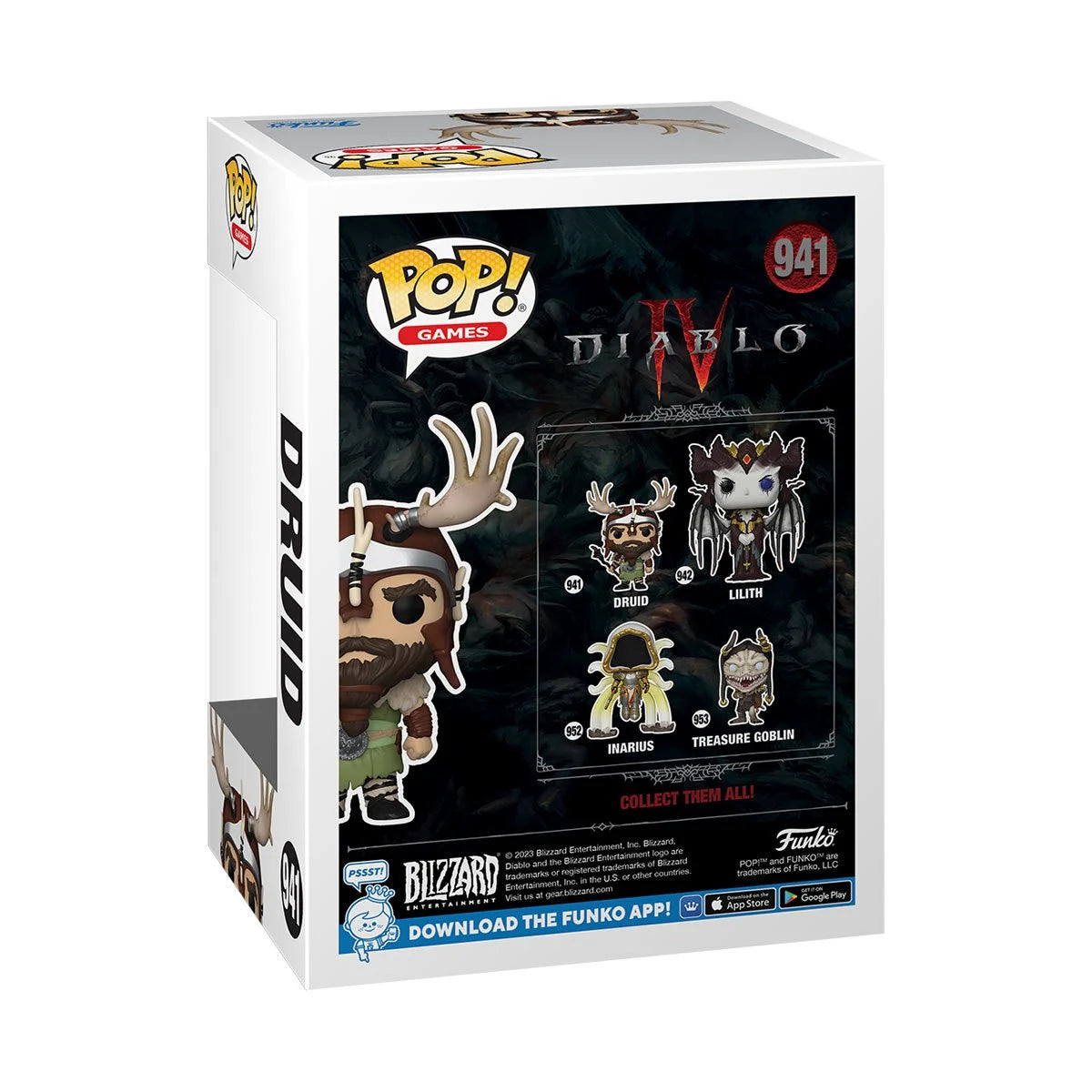 Diablo IV Druid Funko Pop! Vinyl Figure #941 Funko