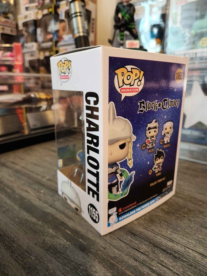 Funko PoP Black Clover Charlotte Glow in the Dark Chalice Exclusive Funko