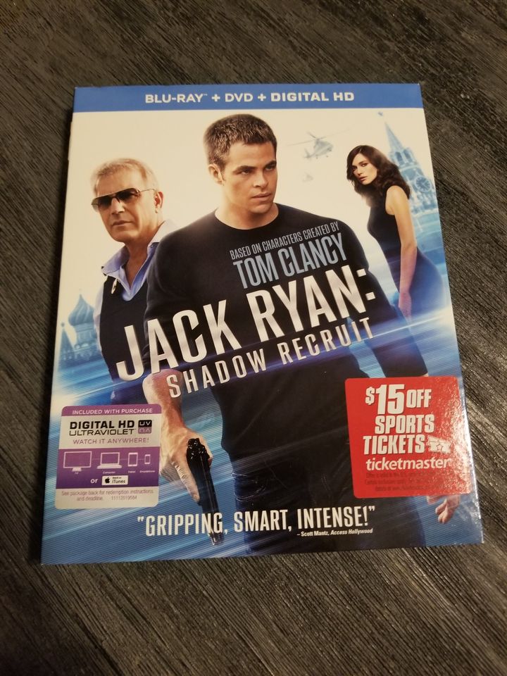 Jack Ryan: Shadow Recruit Blu-ray Hyperdrive Collector Zone