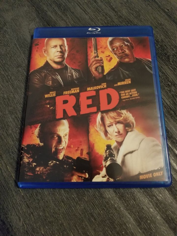 Red Blu-ray Willis Freeman Hyperdrive Collector Zone