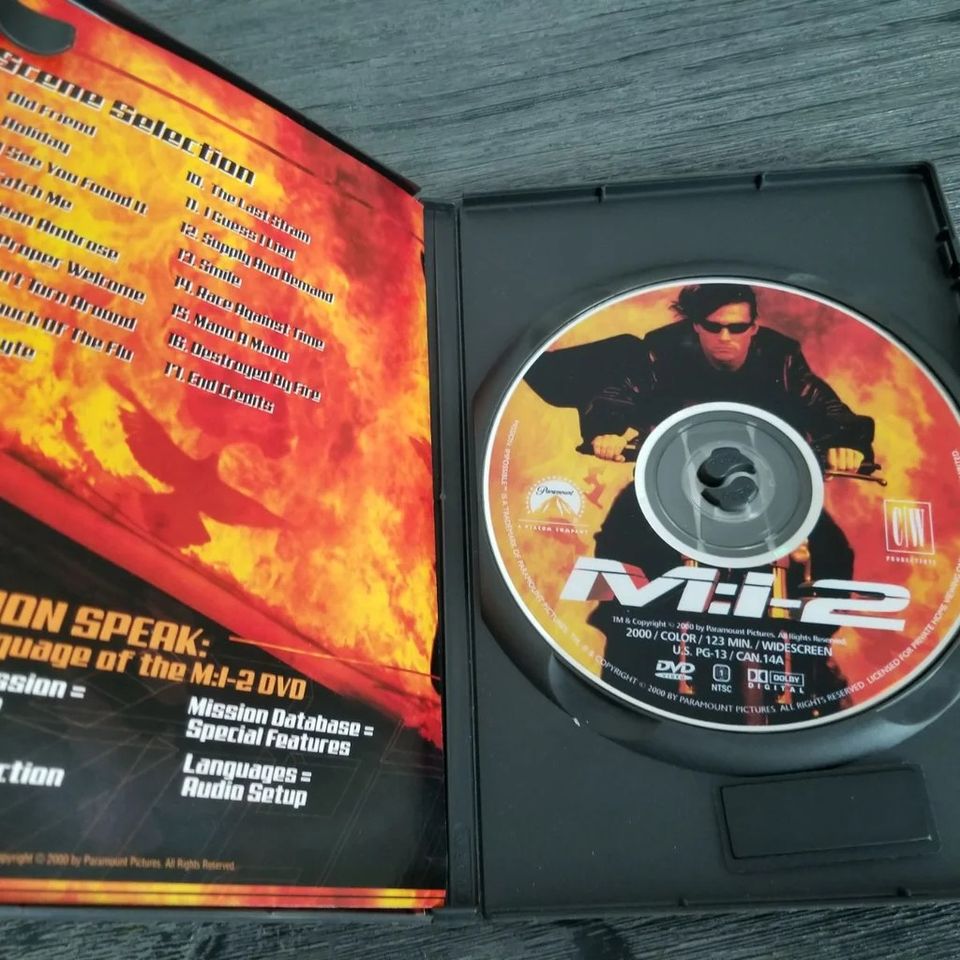 Mission Impossible 2 DVD Hyperdrive Collector Zone
