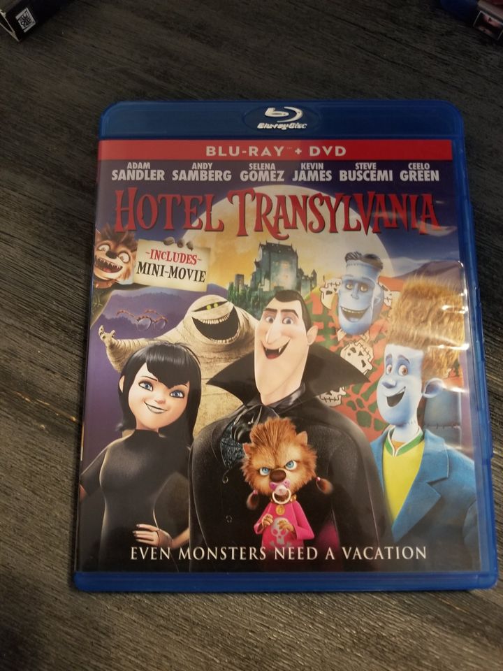 Hotel Transylvania Blu-ray DVD Hyperdrive Collector Zone